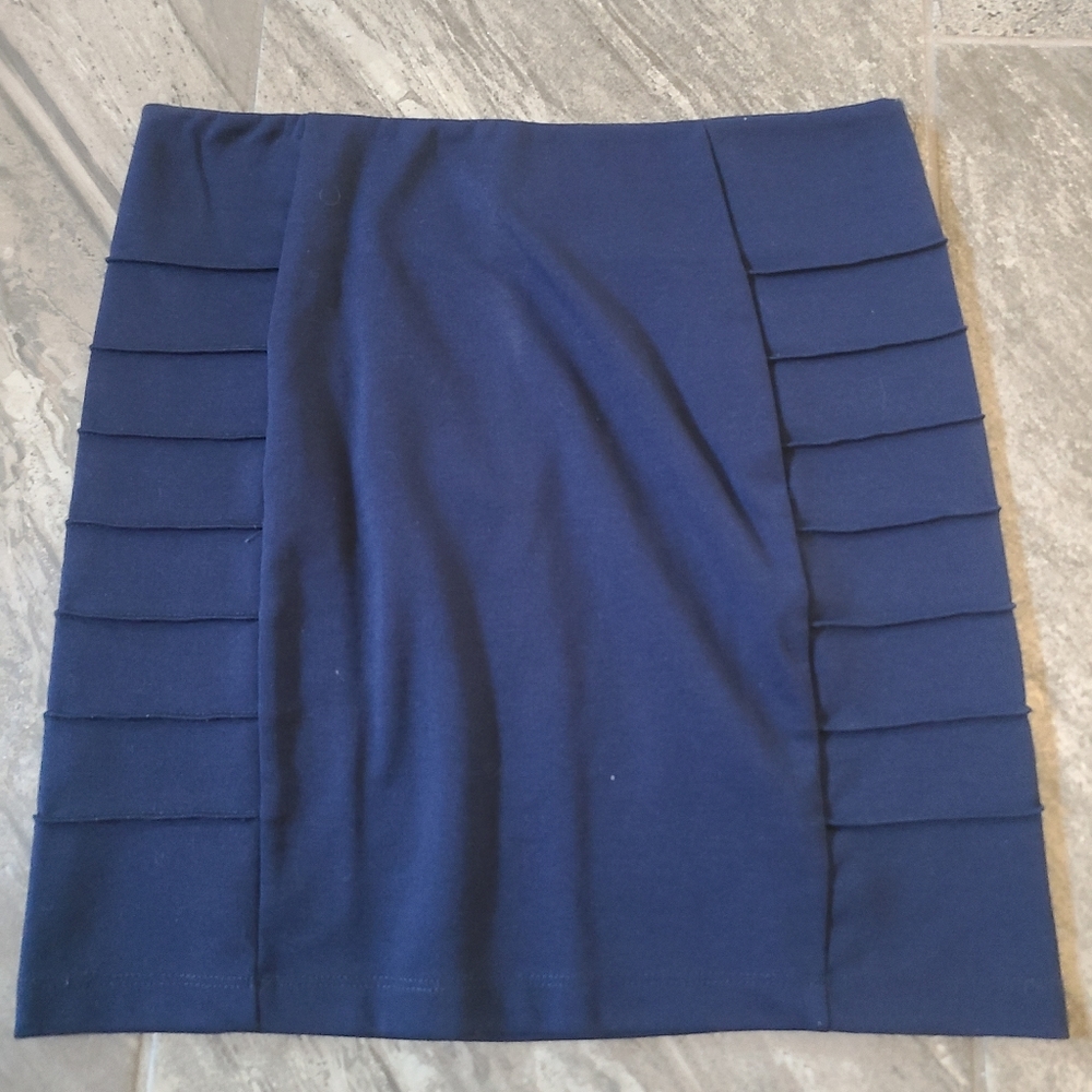 Forever 21 Navy Blue Mini Skirt